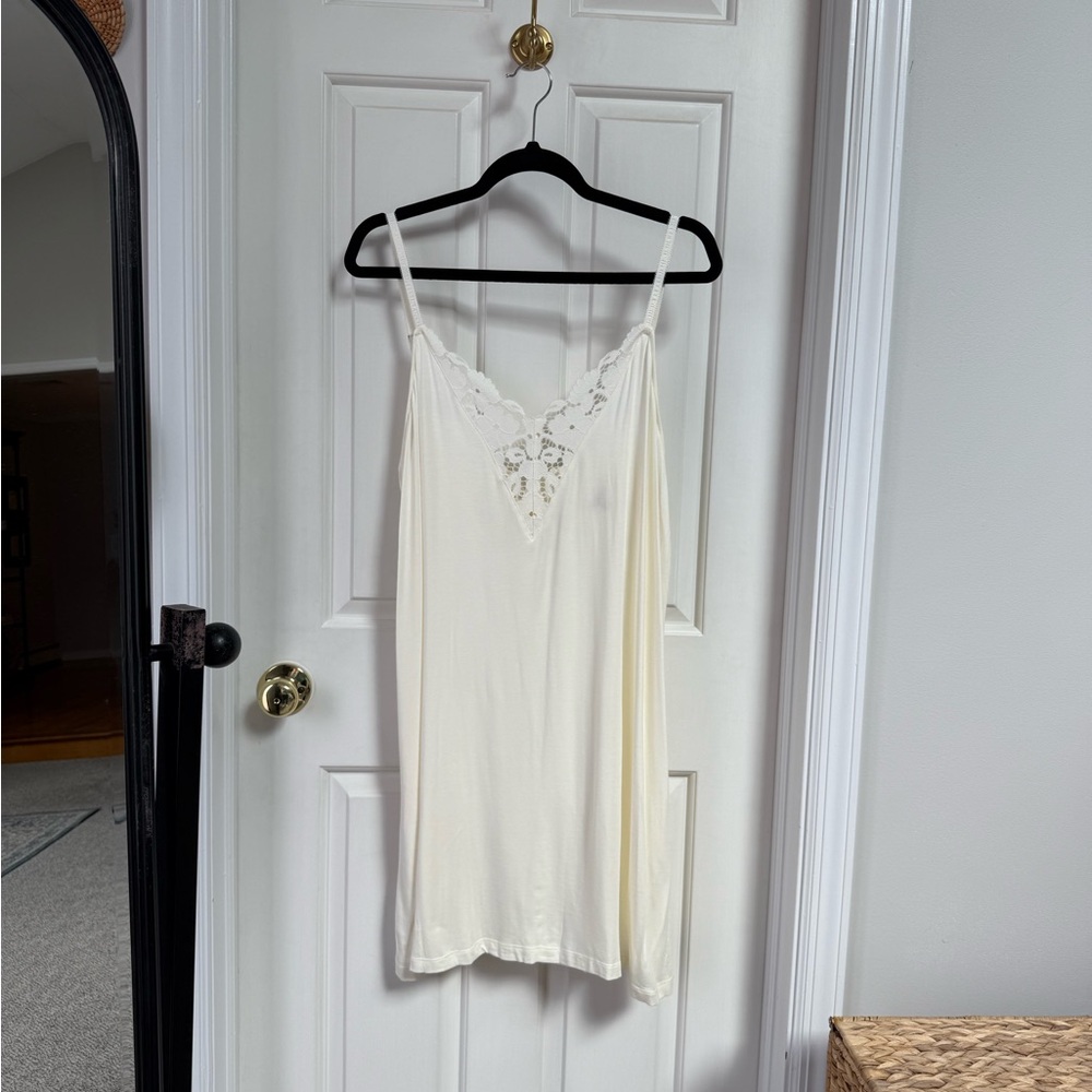 Eberjey Cream Chemise